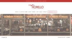 Desktop Screenshot of cafefiorello.com